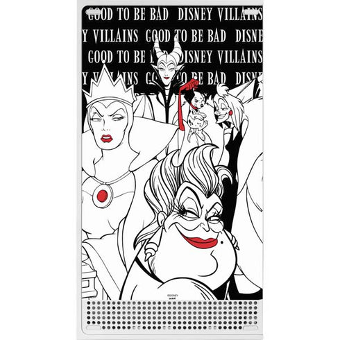Disney Villains Characters Art Xbox Series S Skins